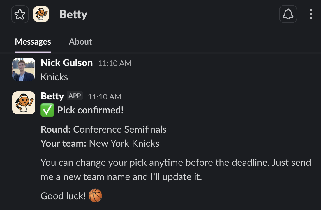 Pick Submission